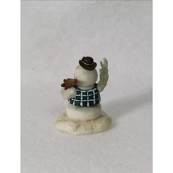 Hawthorne Village Sam the Snowman Rudolph Christmas Town 2003 Mini Figure 79056 - Picture 3 of 7